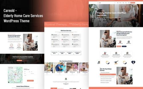 Careold - Elderly Home Care Services WordPress Theme theme free